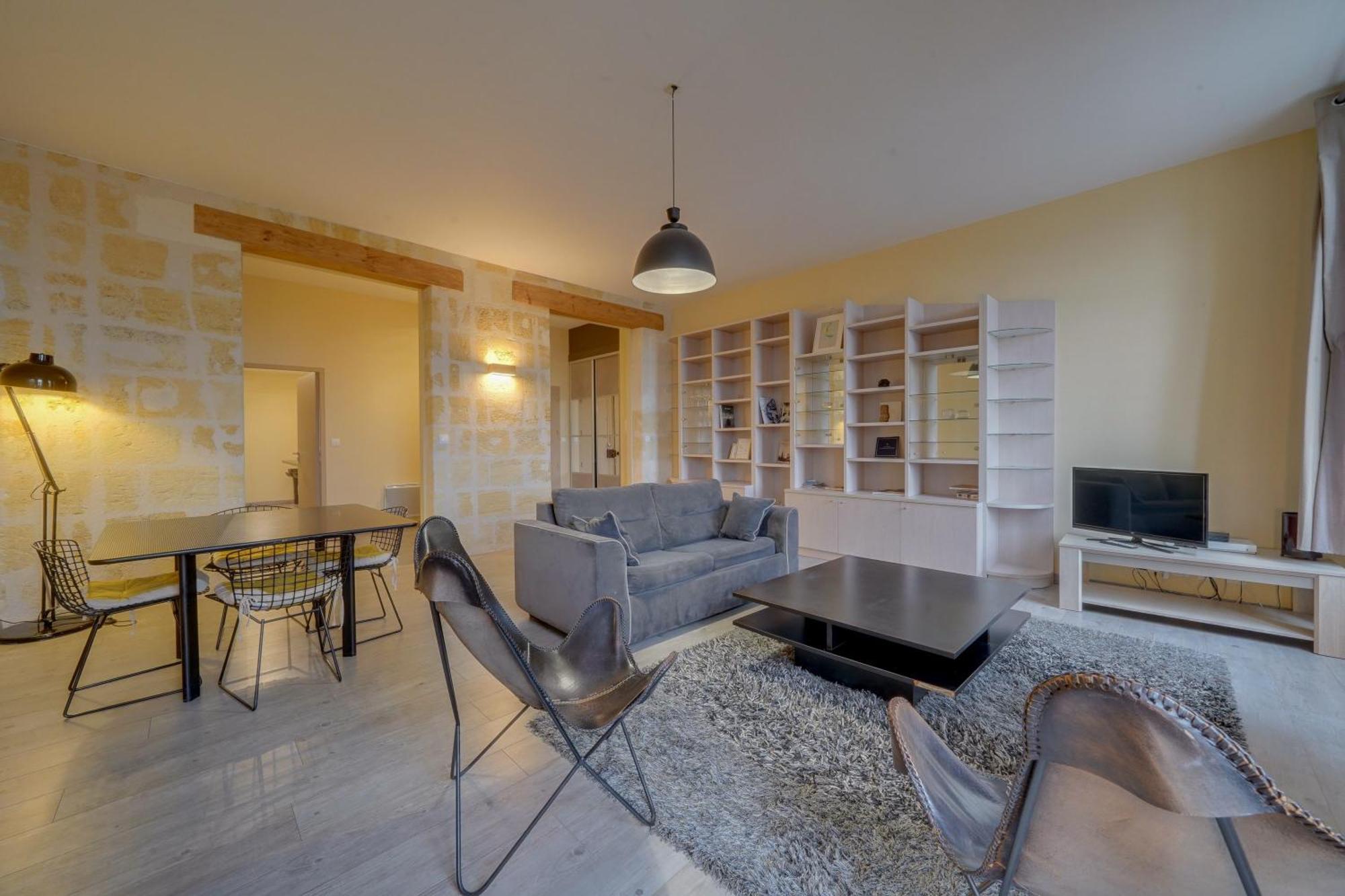 Le Richelieu - Magnifique Duplex Avec Une Vue Incroyable Бордо Екстериор снимка